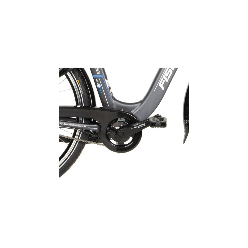 FISCHER Fahrrad CITA ECU1401, Pedelec(anthrazit, 44 cm Rahmen, 28