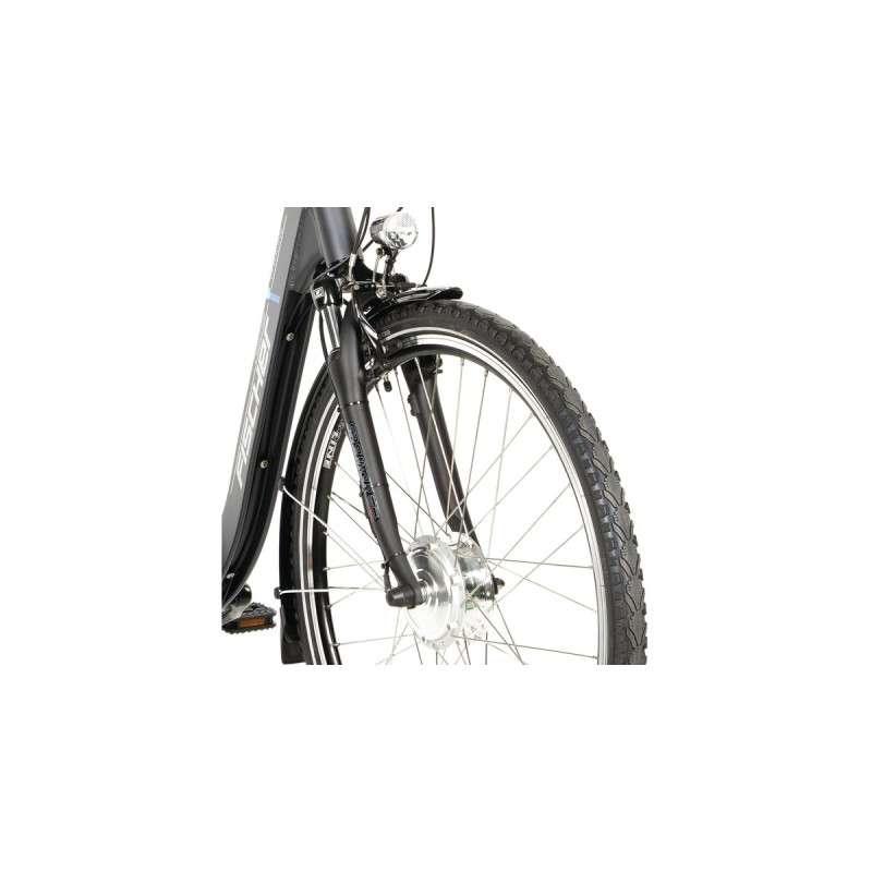 FISCHER Fahrrad CITA ECU1401, Pedelec(anthrazit, 44 cm Rahmen, 28