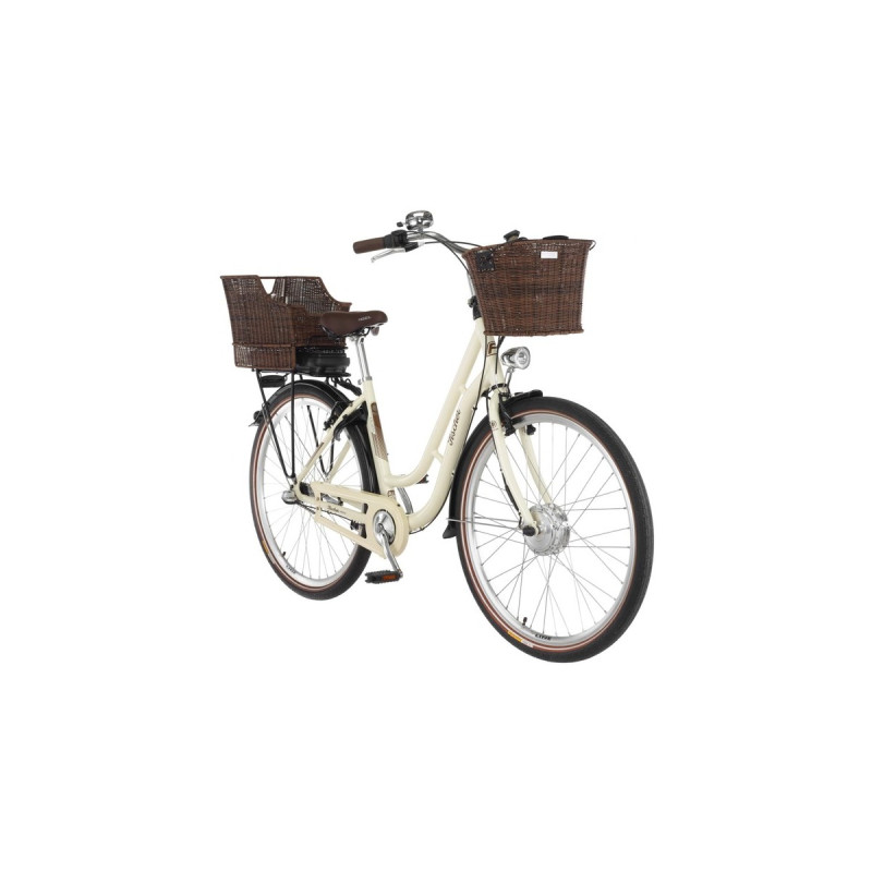 FISCHER Fahrrad CITA ER 1804, Pedelec(weiß, 48 cm Rahmen, 28