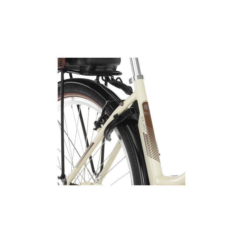 FISCHER Fahrrad CITA ER 1804, Pedelec(weiß, 48 cm Rahmen, 28