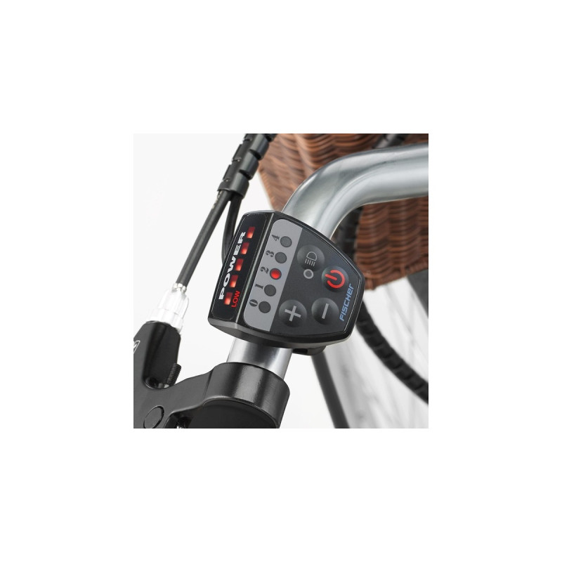 FISCHER Fahrrad CITA ER 1804, Pedelec(weiß, 48 cm Rahmen, 28