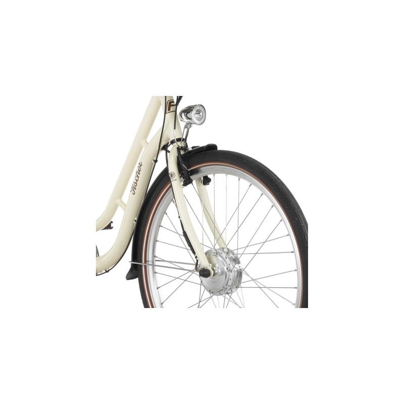 FISCHER Fahrrad CITA ER 1804, Pedelec(weiß, 48 cm Rahmen, 28