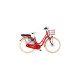 FISCHER Fahrrad CITA Retro 2.0, Pedelec(rot (glänzend), 28
