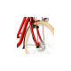 FISCHER Fahrrad CITA Retro 2.0, Pedelec(rot (glänzend), 28