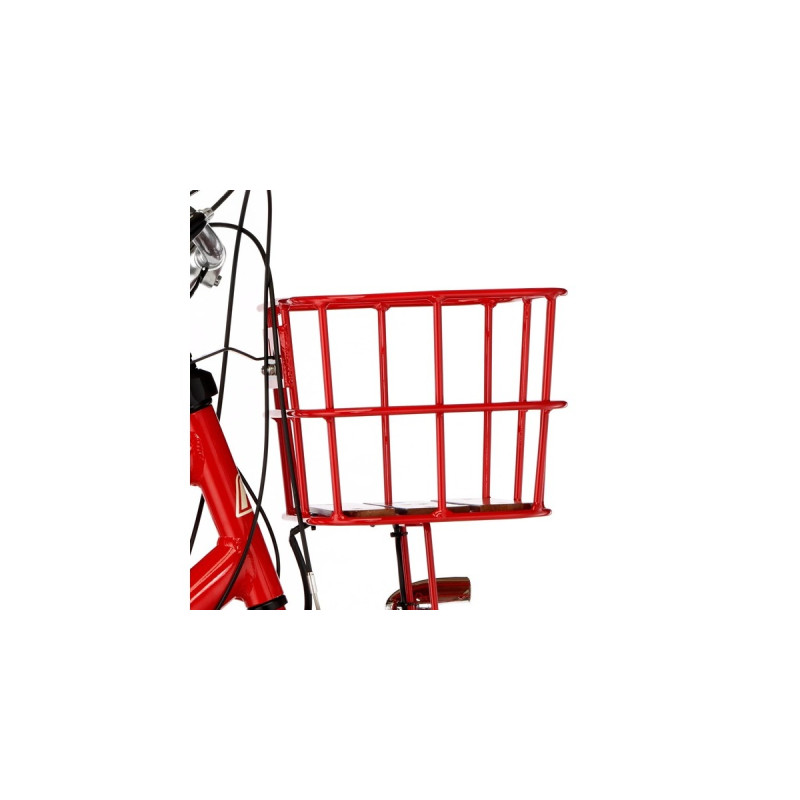 FISCHER Fahrrad CITA Retro 2.0, Pedelec(rot (glänzend), 28