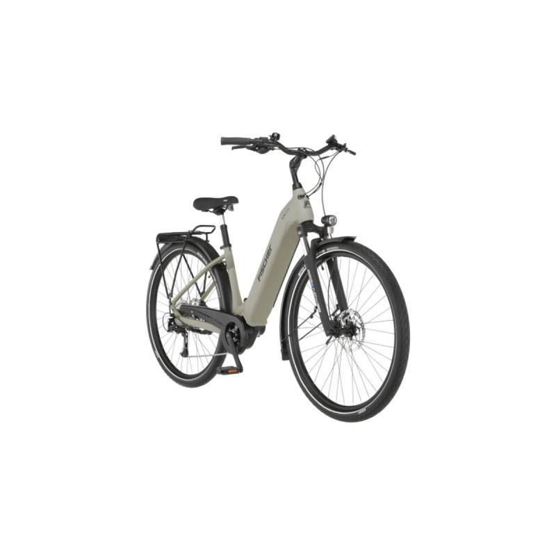 FISCHER Fahrrad Cita 3.3i, Pedelec(hellgrau, 28