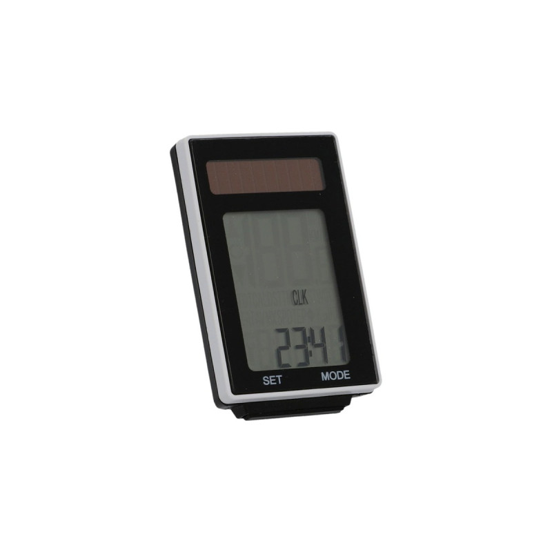 FISCHER Fahrrad Computer Funk Solar, Fahrradcomputer(schwarz, 22 Funktionen)