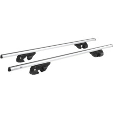 FISCHER Fahrrad CrossLine L, Fahrradträger(silber/schwarz, 1,2 Meter)