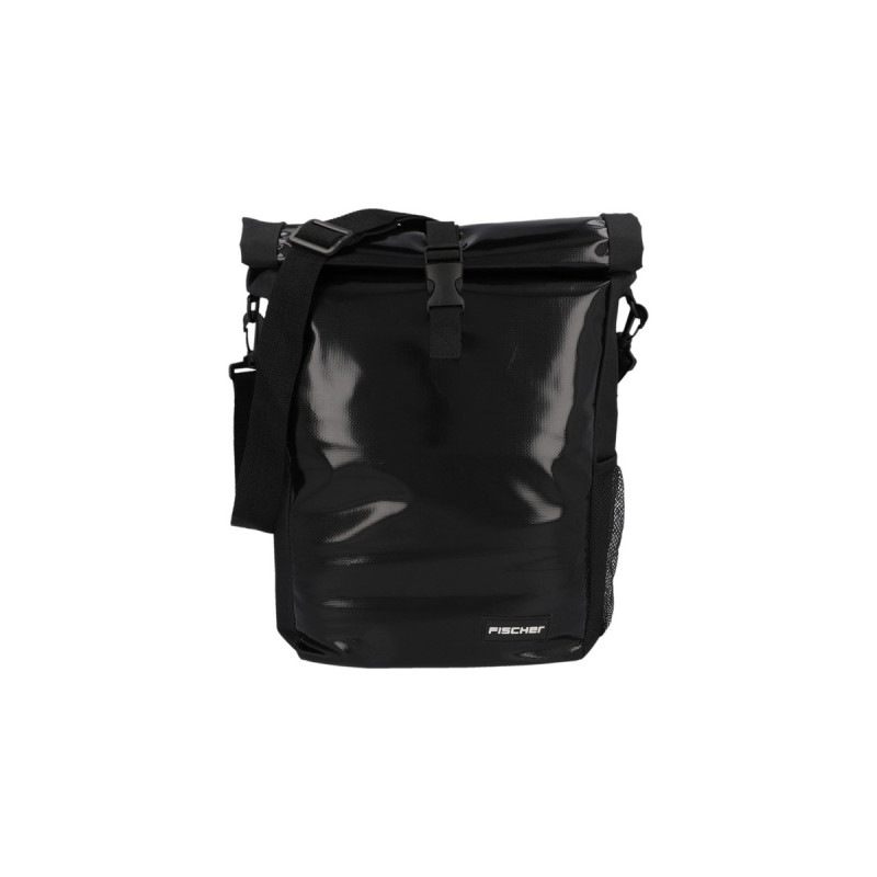 FISCHER Fahrrad Gepäckträgertasche Kurier, Fahrradkorb/-tasche(schwarz)