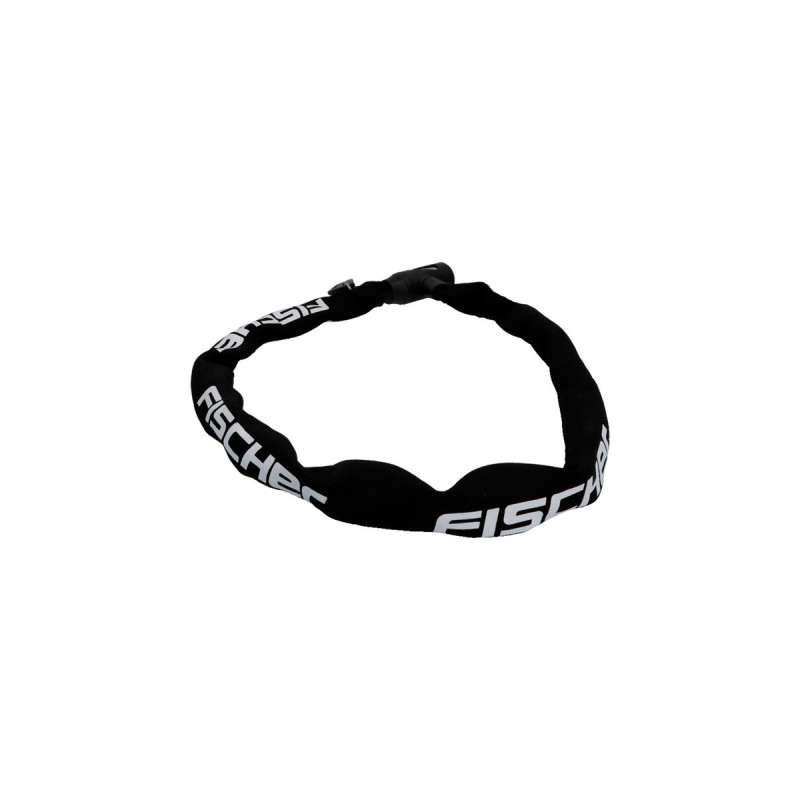 FISCHER Fahrrad Kettenschloss Neopren(schwarz, 100 cm)