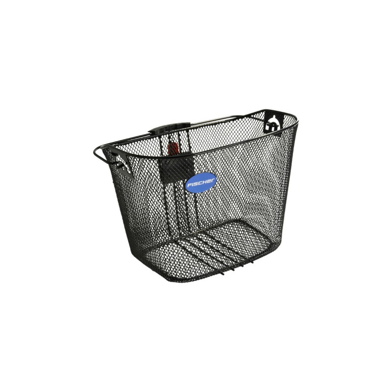 FISCHER Fahrrad Lenker-Korb mit Schnellbefestigung, Fahrradkorb/-tasche