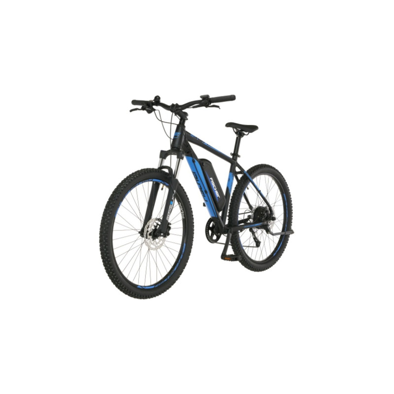 FISCHER Fahrrad Montis 2.1, Pedelec(schwarz/blau, 27,5 cm, 48 cm Rahmen)