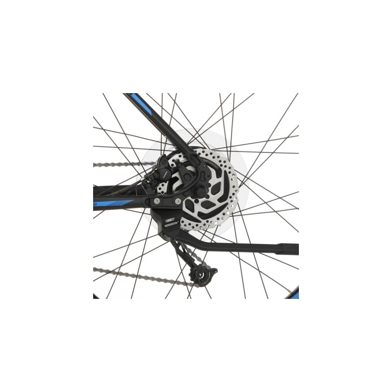 FISCHER Fahrrad Montis 2.1, Pedelec(schwarz/blau, 27,5 cm, 48 cm Rahmen)