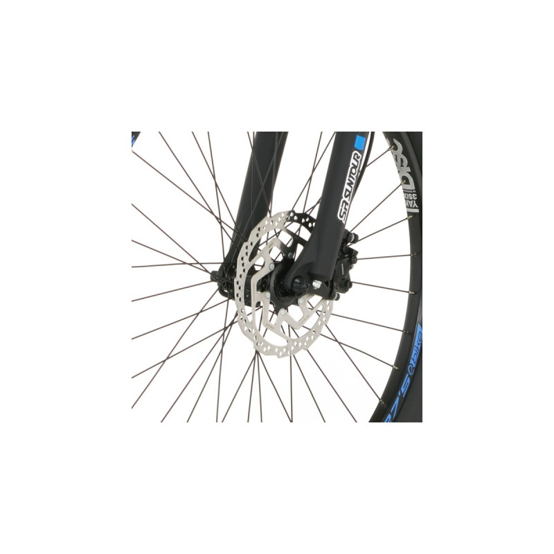 FISCHER Fahrrad Montis 2.1, Pedelec(schwarz/blau, 27,5 cm, 48 cm Rahmen)