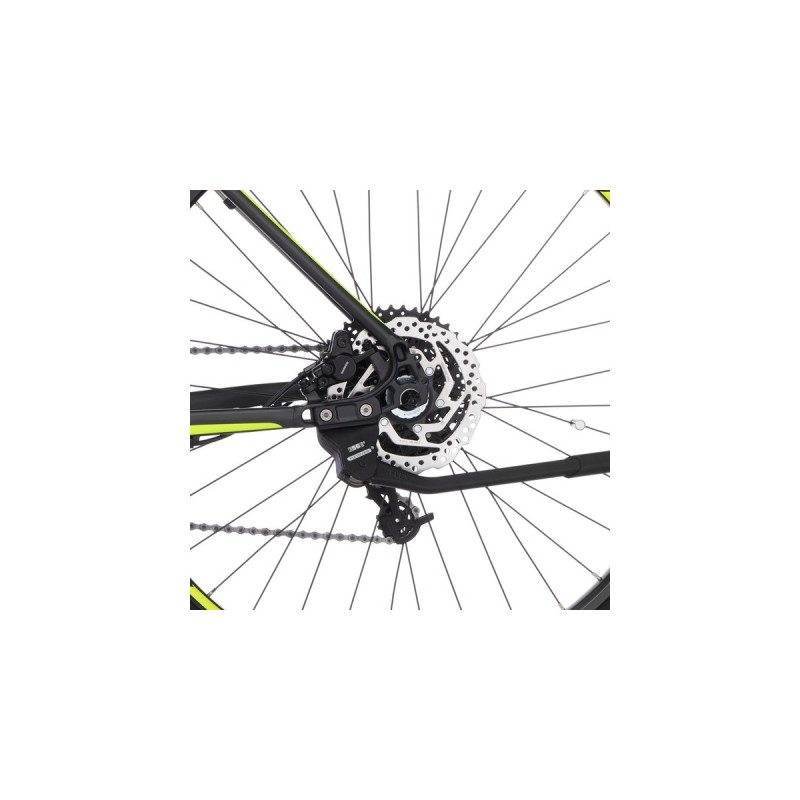 FISCHER Fahrrad Montis 5.0i, Pedelec(grau/gelb, 46 cm Rahmen, 29