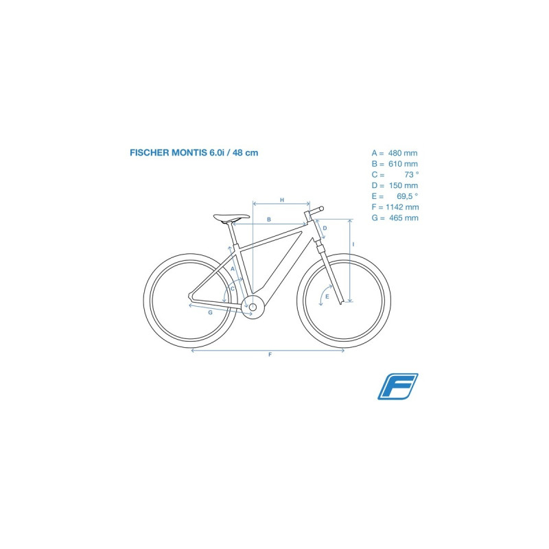 FISCHER Fahrrad Montis 6.0i, Pedelec(blau, 46 cm Rahmen, 29