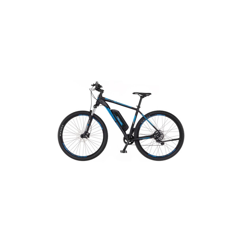 FISCHER Fahrrad Montis EM1724.1, Pedelec(schwarz/blau, 51 cm Rahmen, 29