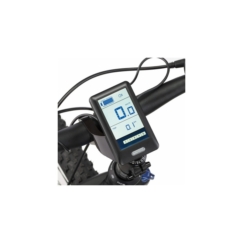 FISCHER Fahrrad Montis EM1724.1, Pedelec(schwarz/blau, 51 cm Rahmen, 29