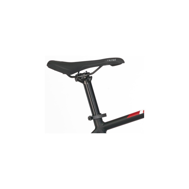 FISCHER Fahrrad Montis EM1726, Pedelec(schwarz (matt)/rot, 48cm Rahmen, 27,5