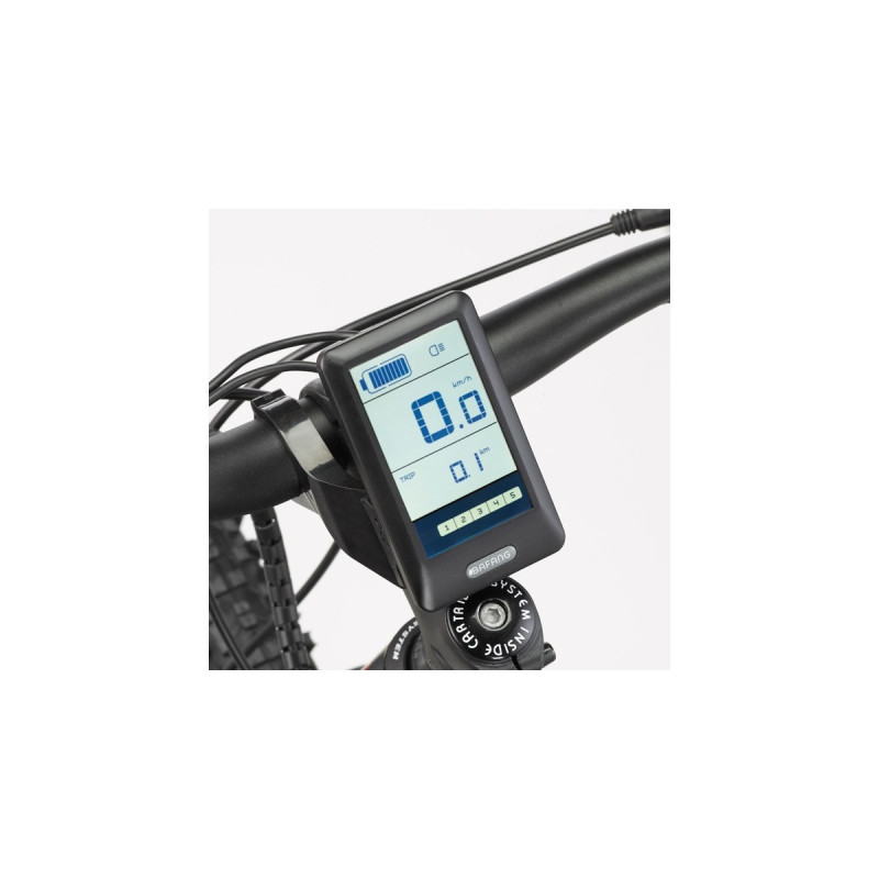 FISCHER Fahrrad Montis EM1726, Pedelec(schwarz (matt)/rot, 48cm Rahmen, 27,5