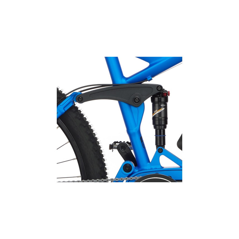 FISCHER Fahrrad Montis EM 1862, Pedelec(blau, 48 cm Rahmen, 27,5