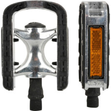 FISCHER Fahrrad Pedale Tour Alu Antirutsch, Fahrradpedal