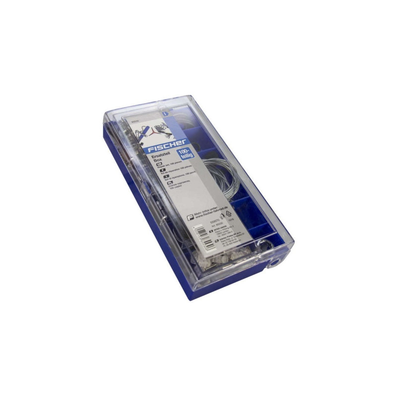 FISCHER Fahrrad Reparaturset, 100-teilig