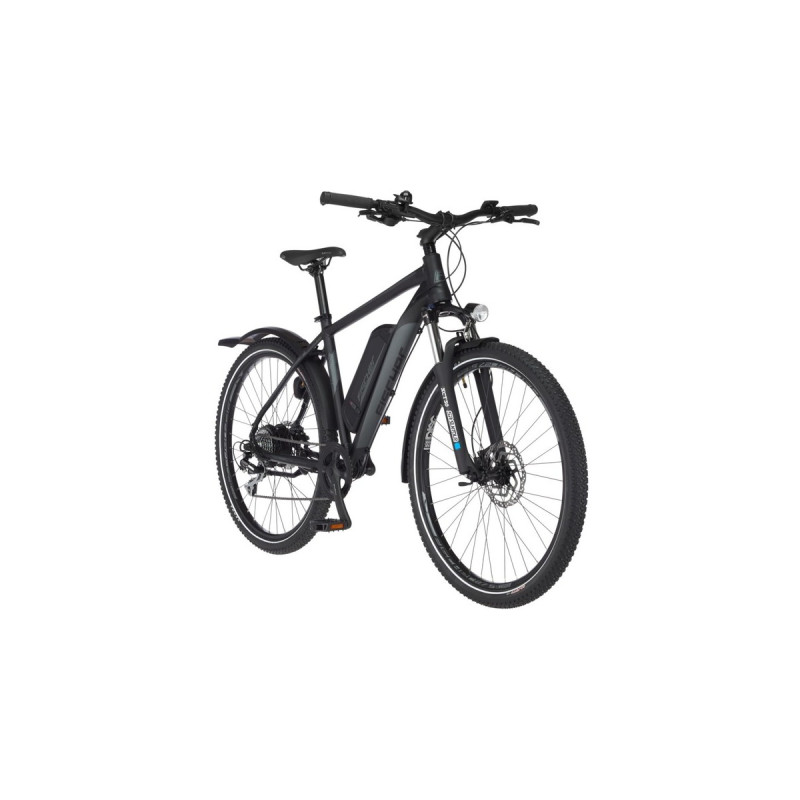 FISCHER Fahrrad Terra 2.1, Pedelec(schwarz (matt), 48 cm Rahmen, 27,5