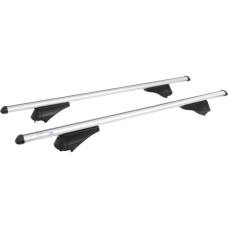 FISCHER Fahrrad TopLine L , Fahrradträger(silber/schwarz, 1,20 Meter)