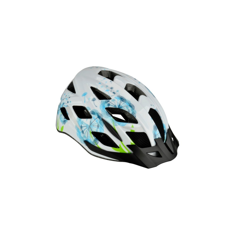 FISCHER Fahrrad Urban Flower, Helm(weiß, Größe S/M)