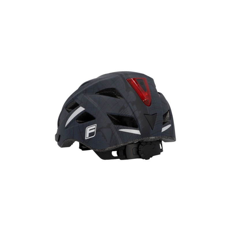 FISCHER Fahrrad Urban Plus Brooklyn, Helm(schwarz, X/XL)