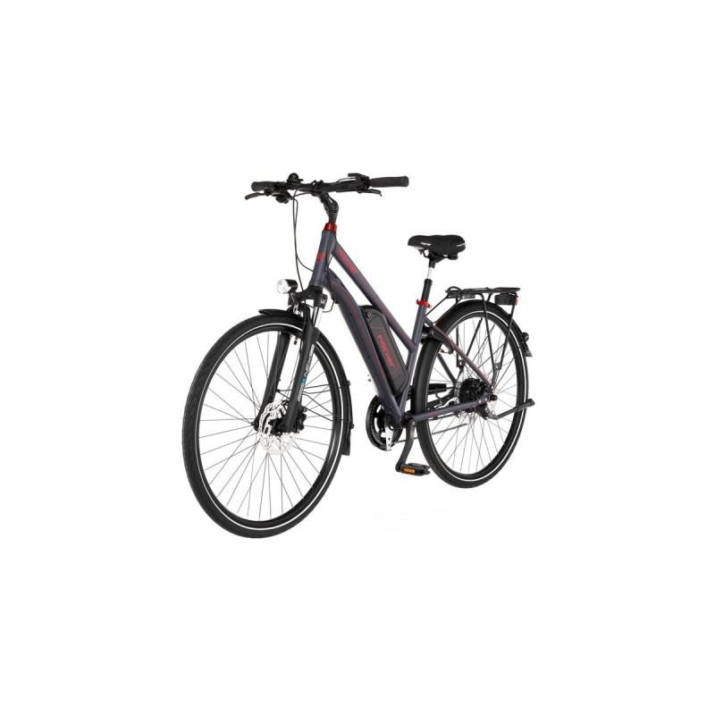 FISCHER Fahrrad Viator 1.0 Damen, Pedelec(anthrazit, 44 cm Rahmen, 28