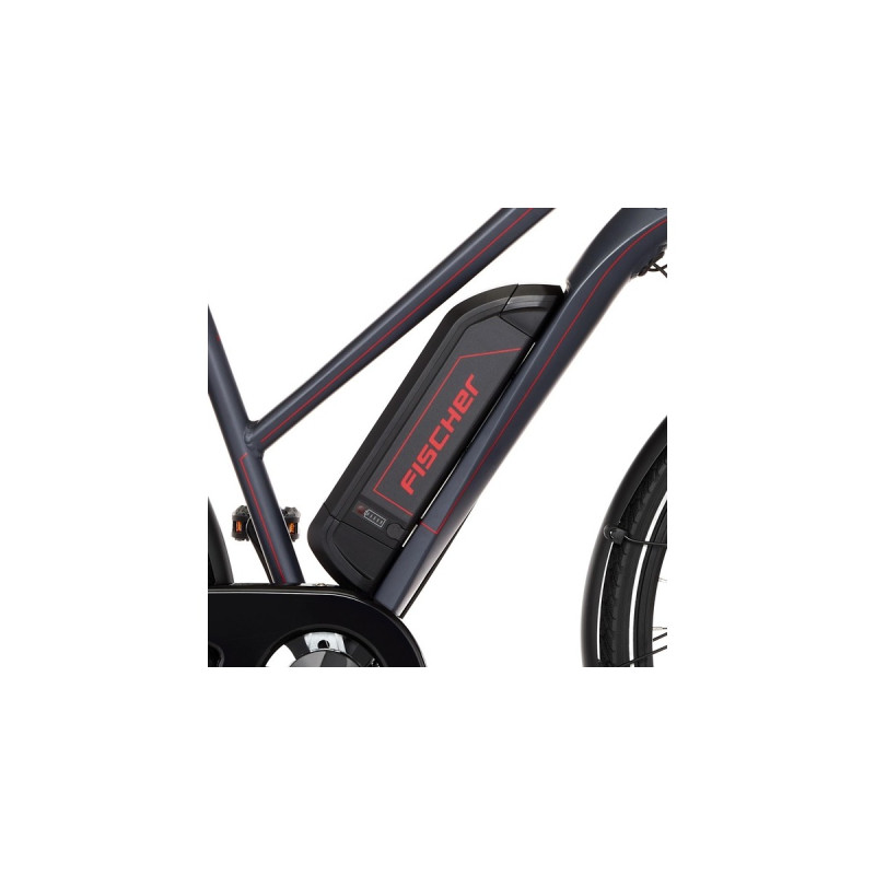 FISCHER Fahrrad Viator 1.0 Damen, Pedelec(anthrazit, 44 cm Rahmen, 28