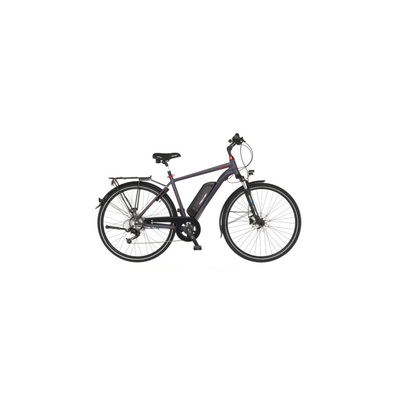 FISCHER Fahrrad Viator 1.0, Pedelec(anthrazit, 28