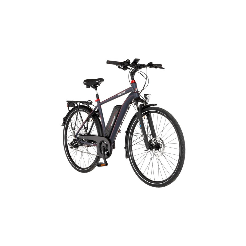 FISCHER Fahrrad Viator 2.0 Herren, Pedelec(anthrazit, 44 cm Rahmen, 28