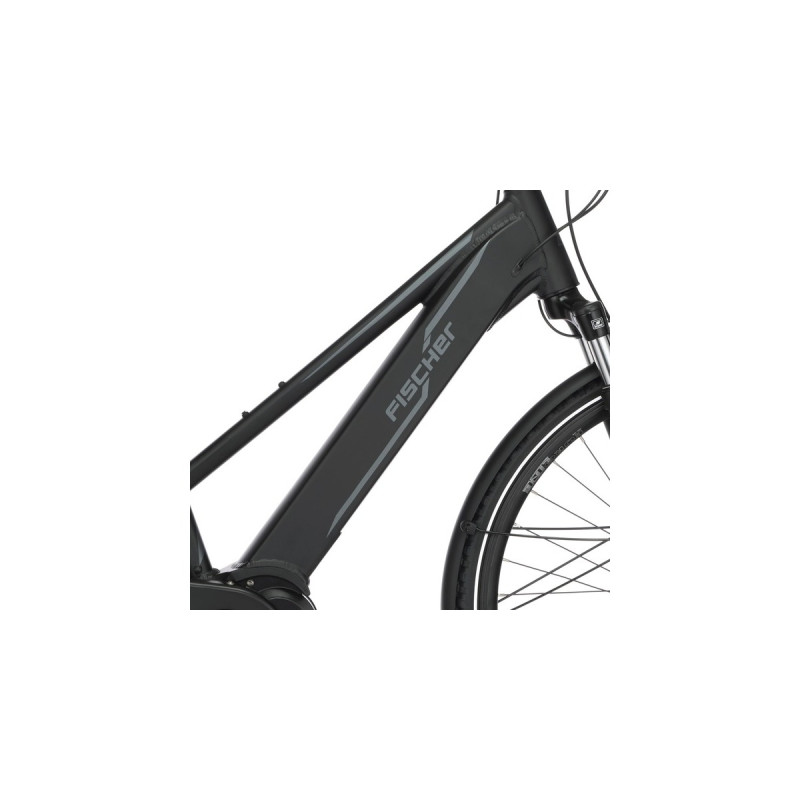 FISCHER Fahrrad Viator 4.1i Damen, Pedelec(schwarz (matt), 44 cm Rahmen, 28