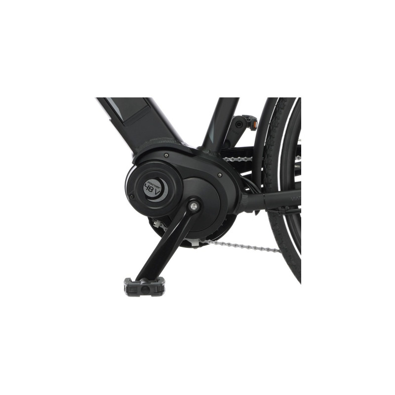 FISCHER Fahrrad Viator 4.1i Damen, Pedelec(schwarz (matt), 44 cm Rahmen, 28