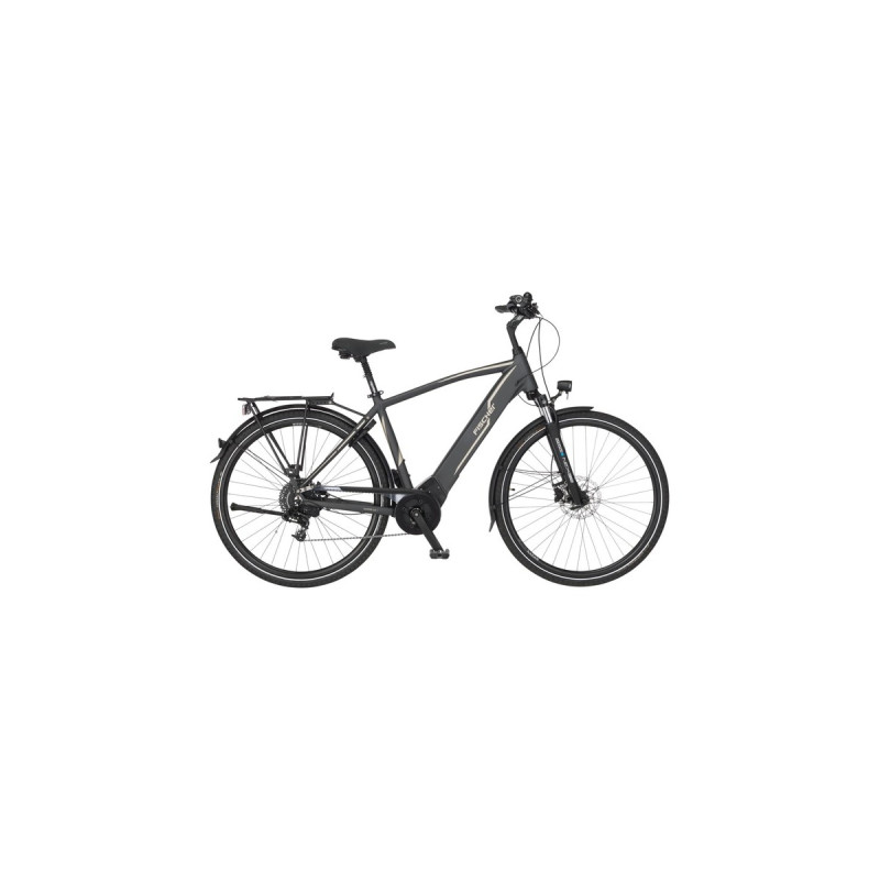 FISCHER Fahrrad Viator 5.0i Herren, Pedelec(grau, 55 cm Rahmen, 28