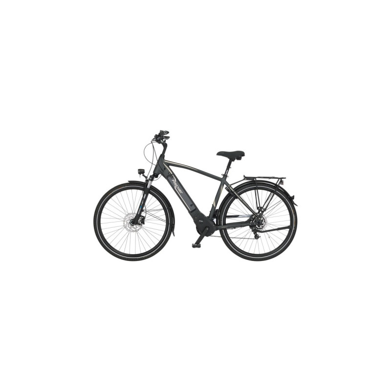 FISCHER Fahrrad Viator 5.0i Herren, Pedelec(grau, 55 cm Rahmen, 28
