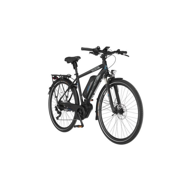 FISCHER Fahrrad Viator ETH 1861, Pedelec(schwarz (matt), 50 cm Rahmen, 28