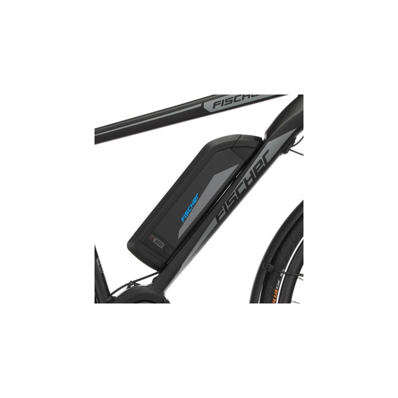 FISCHER Fahrrad Viator ETH 1861, Pedelec(schwarz (matt), 50 cm Rahmen, 28