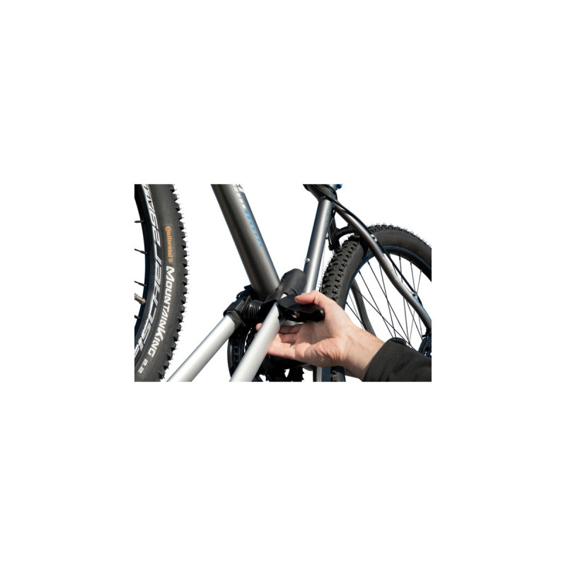 FISCHER Fahrrad Xreme, Fahrradträger(silber/schwarz)