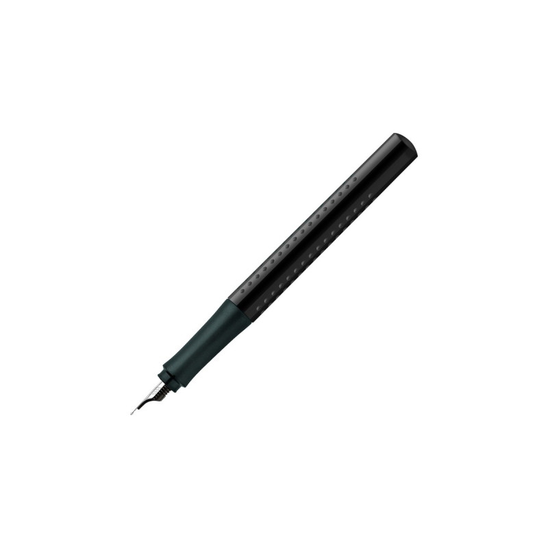 Faber-Castell Füller Grip 2010 M schwarz, Füllfederhalter(schwarz)