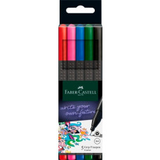 Faber-Castell Grip Finepen basic, Set(Kartonverpackung)