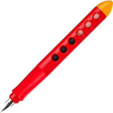 Faber-Castell Scribolino Schulfüller, Linkshänder, rot, Füllfederhalter(rot)