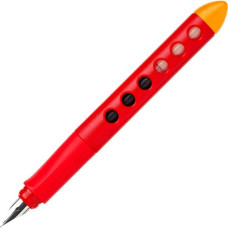 Faber-Castell Scribolino Schulfüller, Rechtshänder, rot, Füllfederhalter(rot)