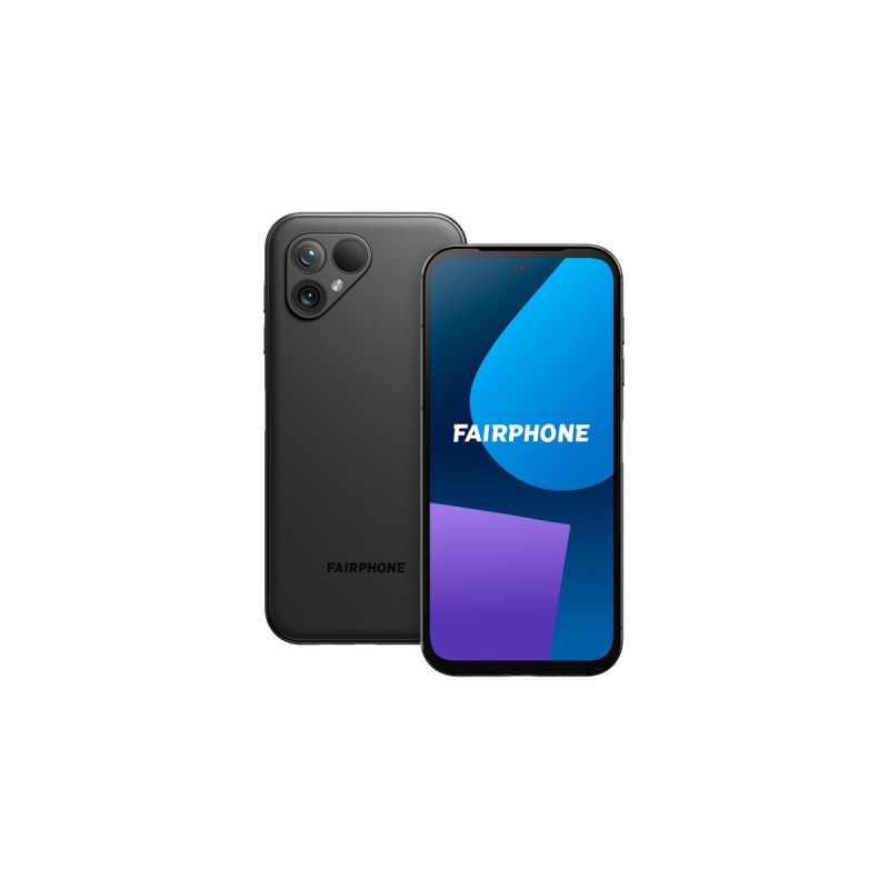 Fairphone 5 256GB, Handy(Matte Black, Android 13, Dual SIM)