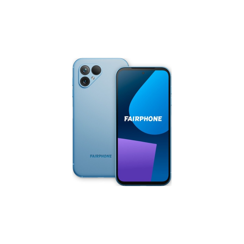 Fairphone 5 256GB, Handy(Sky Blue, Android 13, Dual SIM)