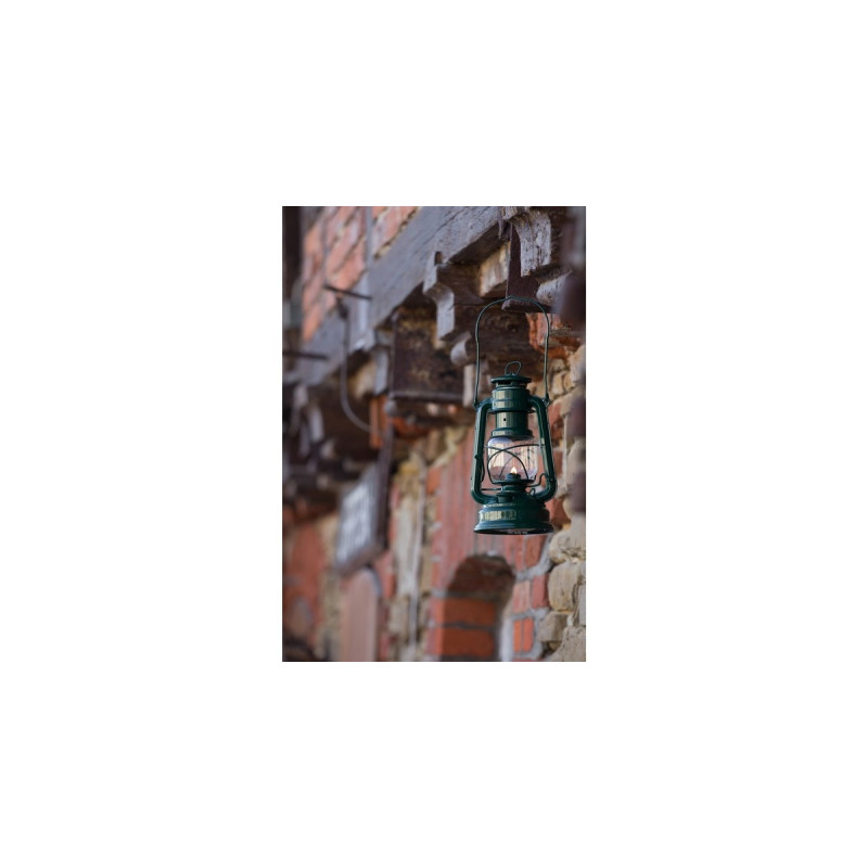 Feuerhand Sturmlaterne Baby Special 276, Leuchte(moosgrün)