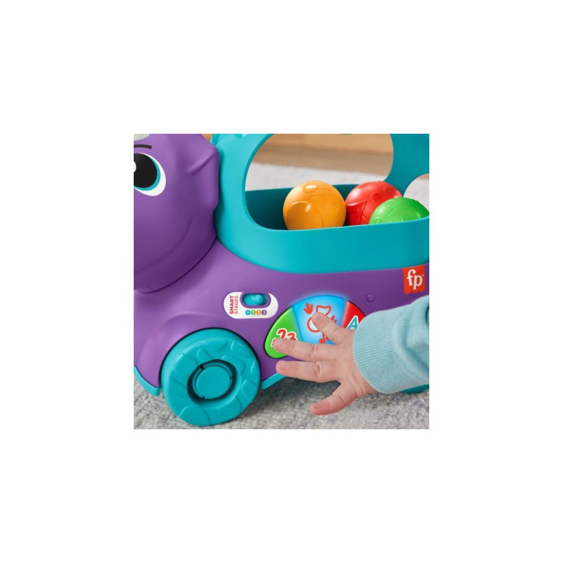 Fisher-Price Bällespaß Nachzieh-Dino, Geschicklichkeitsspiel